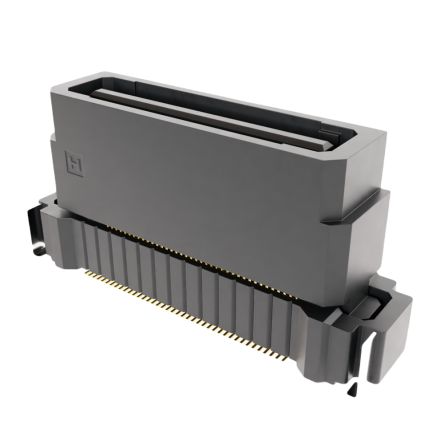 HARWIN FLECTO Series Vertical Surface PCB Header, 80 Contact(s), 0.5 mm Pitch, 2 Row(s), Shrouded [F10-20008045R]; 288-518