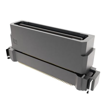 HARWIN FLECTO Series Vertical Surface PCB Header, 100 Contact(s), 0.5 mm Pitch, 2 Row(s), Shrouded [F10-20010045R]; 288-521