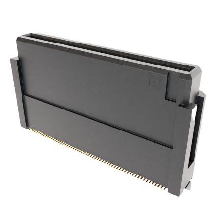 HARWIN FLECTO Series Vertical Surface PCB Header, 120 Contact(s), 0.5 mm Pitch, 2 Row(s), Shrouded [F10-10212045R]; 288-548