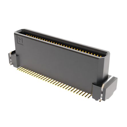 HARWIN FLECTO Series Vertical Surface PCB Header, 60 Contact(s), 0.635 mm Pitch, 2 Row(s), Shrouded [F20-10106045R]; 288-579
