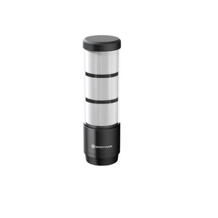 Werma RST 56 Series Green, Red, Yellow Buzzer Signal Tower, 3 Lights, 24 V, Base Mounting [686.370.35]; 289-062