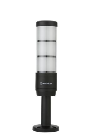 Werma RST 56 Series Green, Red, Yellow Signal Tower, 3 Lights, 24 V, Base Mounting [686.371.05]; 289-063
