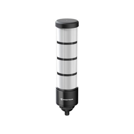Werma RST 56 Series Blue, Green, Red, Yellow Buzzer Signal Tower, 4 Lights, 24 V, Built-in Mounting [686.483.15]; 289-074
