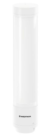 Werma eSIGN Series Signal Tower, 15 Lights, 24 V, Base Mounting, Tube Mounting [65771055]; 289-085