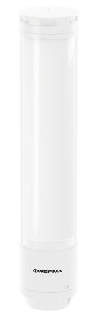 Werma eSIGN Series Siren Signal Tower, 15 Lights, 24 V, Base Mounting, Tube Mounting [65781055]; 289-087