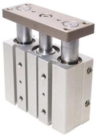 RS PRO Pneumatic Guided Cylinder - 32mm Bore, 150mm Stroke, Double Acting [0]; 291-844