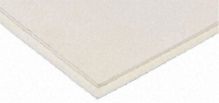 RS PRO White Rubber Nitrile Rubber (NBR) Sheet, 1.4m x 1m x 3mm, -30°C to 100°C [0]; 291-889