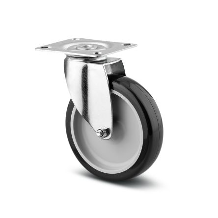 Tente Swivel Castor Wheel, 70kg Capacity, 100mm Wheel [1470 PAO 100 P50]; 292-282