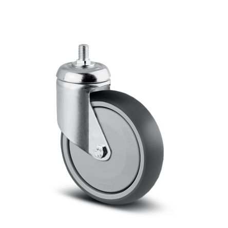 Tente Swivel Castor Wheel, 100kg Capacity, 125mm Wheel [2370 PJP 125/32 S74]; 292-285