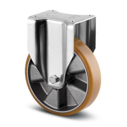 Tente Fixed Castor Wheel, 800kg Capacity, 200mm Wheel [4688 ITP 200/50 P63 92SH]; 292-359