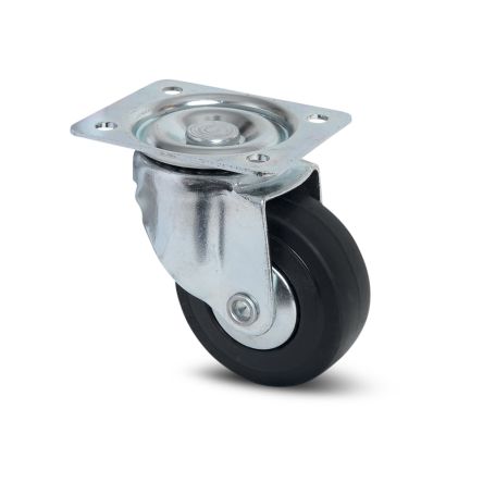Tente Swivel Castor Wheel, 40kg Capacity, 50mm Wheel [1430 PVH 050/21 P60]; 292-389