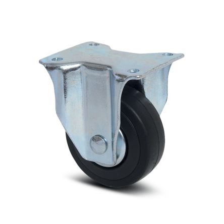Tente Fixed Castor Wheel, 40kg Capacity, 65mm Wheel [1438 PVH 065/25 P60]; 292-393