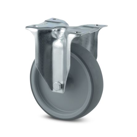 Tente Fixed Castor Wheel, 80kg Capacity, 100mm Wheel [3478 PJR 100/32 P62]; 292-405