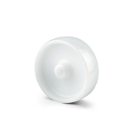 Tente White Polyamide Plain Bearing Trolley Wheel, 200kg [UOO 100/36-D12 LM44 BLANC]; 292-424