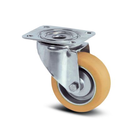 Tente Swivel Castor Wheel, 80kg Capacity, 100mm Wheel [8370 IDC 100/35 P62]; 292-484