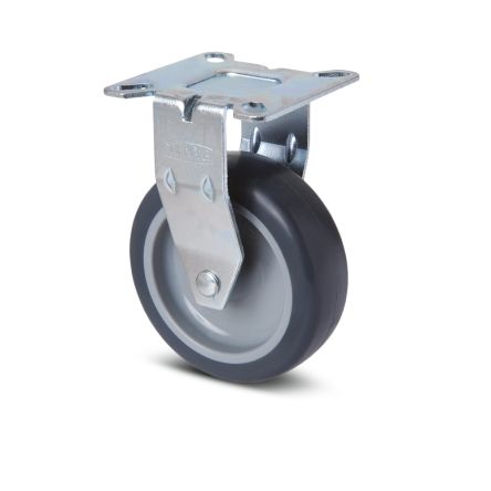 Tente Fixed Castor Wheel, 60kg Capacity, 75mm Wheel [1478 PAI 075 P40]; 292-507