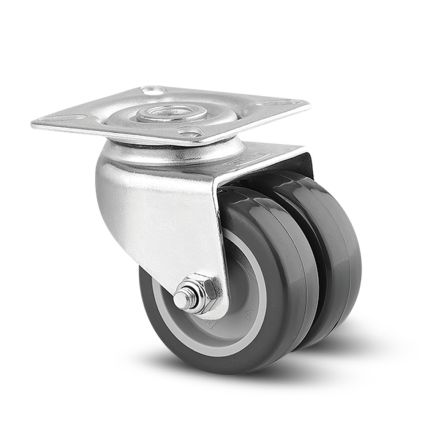 Tente Swivel Castor Wheel, 80kg Capacity, 75mm Wheel [1970 PIO 075/25 P50]; 292-513