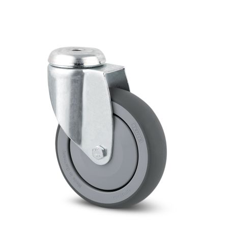 Tente Swivel Castor Wheel, 75kg Capacity, 75mm Wheel [2470 PJP 075/25 P30-11]; 292-531
