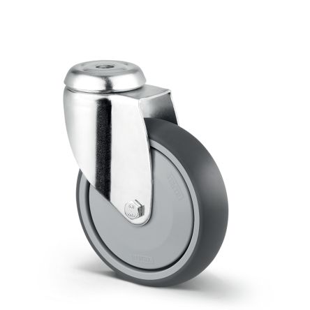 Tente Swivel Castor Wheel, 100kg Capacity, 125mm Wheel [2470 PJP 125/32 P30-13]; 292-534