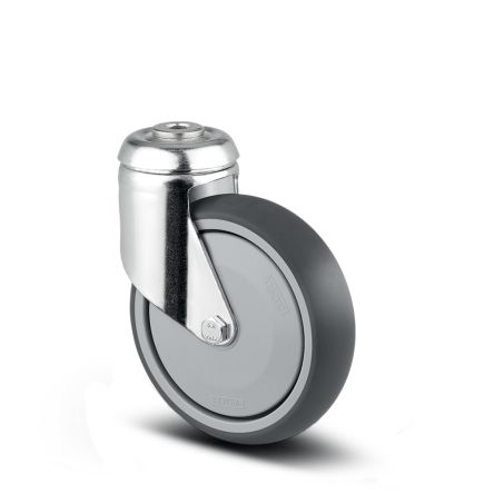 Tente Swivel Castor Wheel, 100kg Capacity, 125mm Wheel [2370 PJP 125/32 P30-13]; 292-545