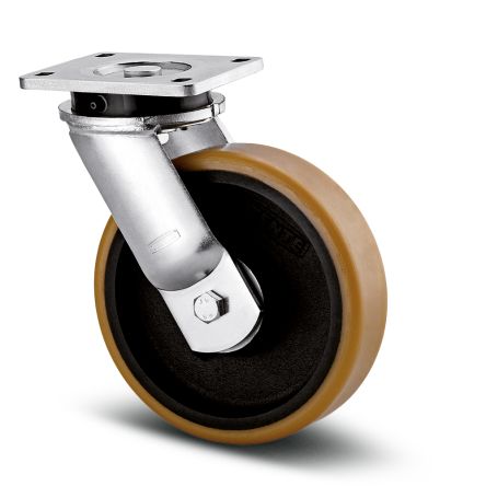 Tente Fixed Castor Wheel, 750kg Capacity, 160mm Wheel [9650 FTP 160/50 P63]; 292-562