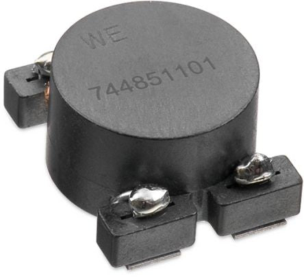 Wurth, WE-DCT, Type SH Wire-wound SMD Inductor with a WE-Perm Core, 3.3 μH ±10% Dual 13.5mA Idc [744851330]; 296-243