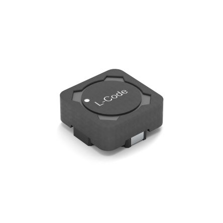 Wurth, WE-PD, 7332 Shielded Wire-wound SMD Inductor with a Polystyrene Core, 100 μH ±20% Shielded 620mA Idc [74477820]; 296-256