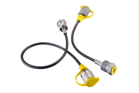 Stauff Hydraulic Test Point Hose SMS-20/M1/2-B-OR-1000-B-W3, Connection A M16 x 2, Connection B M 1/2 [SMS-20/M1/2-B-OR-1000-B-W3]; 296-379