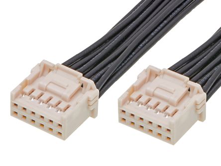 Molex 12 Way Male iGrid to 12 Way Male iGrid Wire to Board Cable, 100mm [2219551121]; 296-930