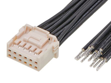 Molex 12 Way Male iGrid to 12 Way Wire to Board Cable, 100mm [2219561121]; 296-953