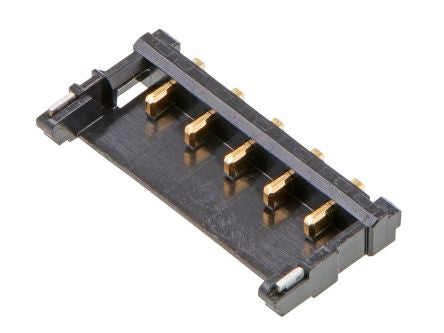 Molex 208294 Series Vertical Surface PCB Header, 5 Contact(s), 1.8 mm Pitch, 1 Row(s), Unshrouded [2082940050]; 296-980