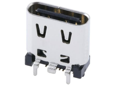 Molex Vertical, SMT, Socket- Single Port Type Type C 2.0 USB Connector [2193200001]; 296-991