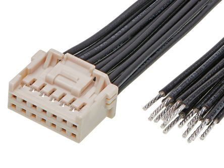 Molex 14 Way Male iGrid to 14 Way Wire to Board Cable, 100mm [2219561141]; 297-002