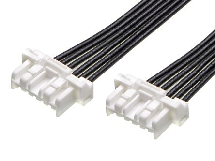Molex 6 Way Male CLIK-Mate to 6 Way Male CLIK-Mate Wire to Board Cable, 150mm [2219581062]; 297-022