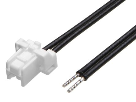 Molex 2 Way Male CLIK-Mate to 2 Way Wire to Board Cable, 600mm [2219591024]; 297-038