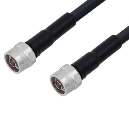 L-Com LCCA Series Male N Type to Male N Type, 6ft, Low Loss Coaxial, Terminated50 ohms [LCCA30191-FT6]; 297-212