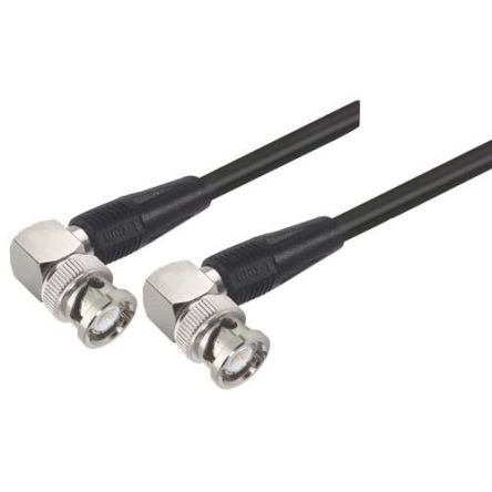 L-Com CC58C Series Male BNC to Male BNC, 1ft, RG58C Coaxial, Terminated50 ohms [CC58C-1HR2]; 297-304