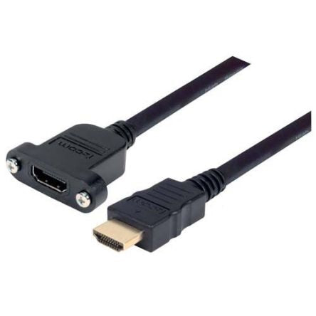 L-ComPMHD, 500mm Male HDMI to Female HDMI [PMHDMF-0.5]; 297-317