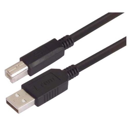 L-Com USB 2.0, Male USB to Male USB B, 3m [CAUABHFX-3M]; 297-337