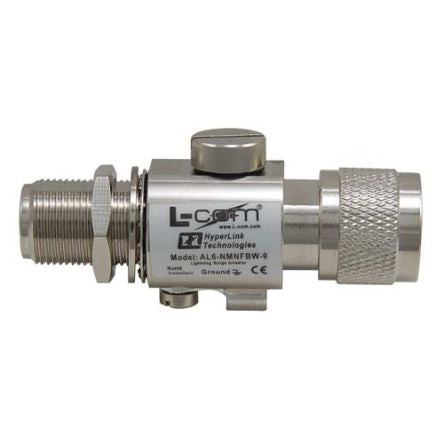 L-Com AL6 Series, Plug N Connector, Straight Body [AL6-NMNFBW-9]; 297-398
