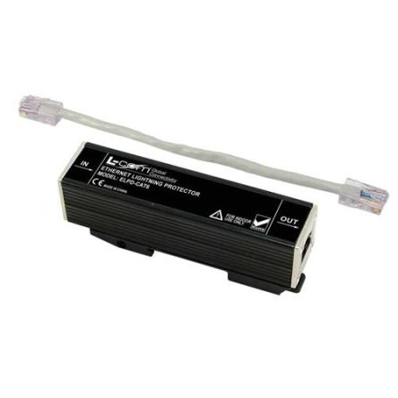 L-Com Surge Protector, DIN Rail Mount [ELPD-CAT6]; 297-413
