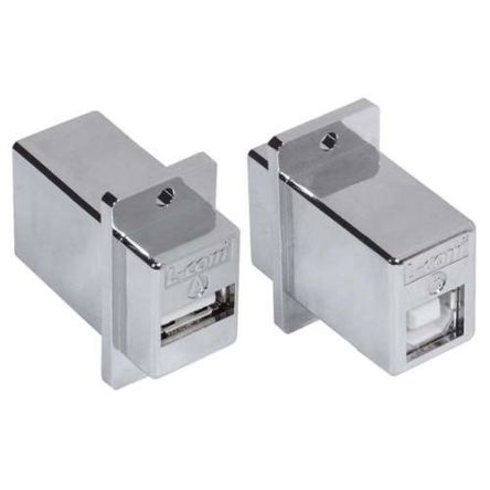 L-Com Straight, Panel Mount, Plug- Single Port Type Type A, Type B USB Connector [ECF504-UABS]; 297-429