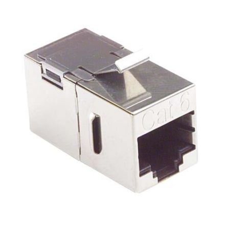 L-Com TDG Series Single-Port RJ45 Ethernet Coupler, Cat6, Shielded [TDG1026KS-C6]; 297-430