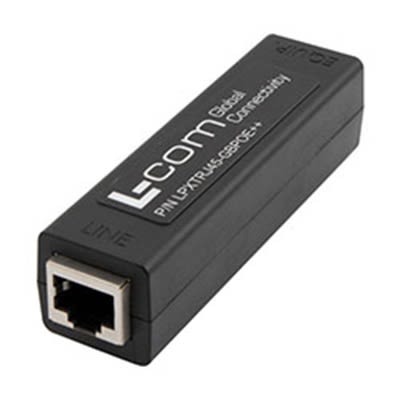 L-Com, LPXTRJ45 Surge Suppressor Unit 60 V Maximum Voltage Rating 100A Maximum Surge Current Gas Discharge Tube [LPXTRJ45-GBPOE++]; 297-466