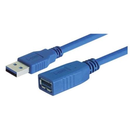 L-Com USB 3.0, Male USB to Female USB A, 2m [CAU3AX-2M]; 297-477