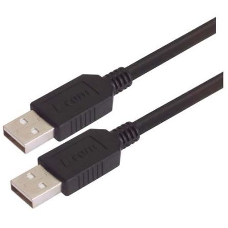 L-Com USB 2.0, Male USB to Male USB, 5m [CAUBLKAA-5M]; 297-489