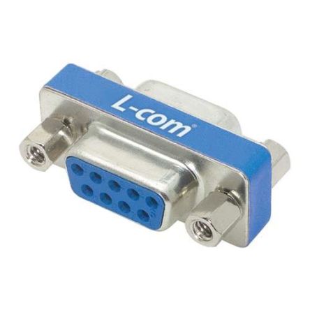 L-Com D Sub Adapter Female 9 Way D-Sub to Female [DGB9F]; 297-549