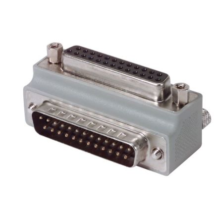 L-Com D Sub Adapter Male 25 Way D-Sub to Female 25 Way D-Sub [DG9025MF1]; 297-581