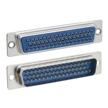 L-Com SD50 50 Way Screw D-sub Connector Plug, 2.79mm Pitch, with Jack Screw [SD50P]; 297-608