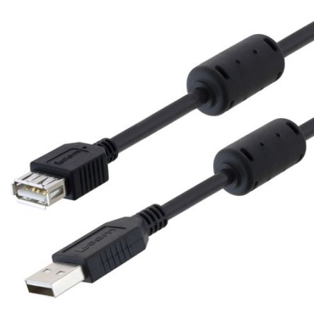 L-Com USB 2.0, Male USB to Male USB B, 5m [U2A00017-5M]; 297-630